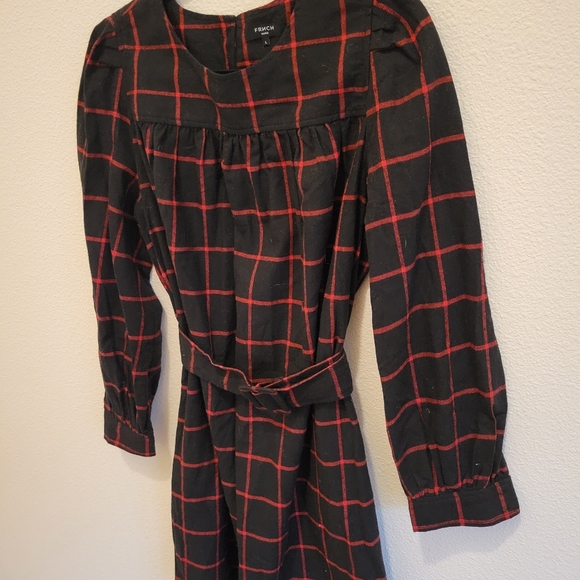 FRNCH Plaid Dress - Picture 4 of 4